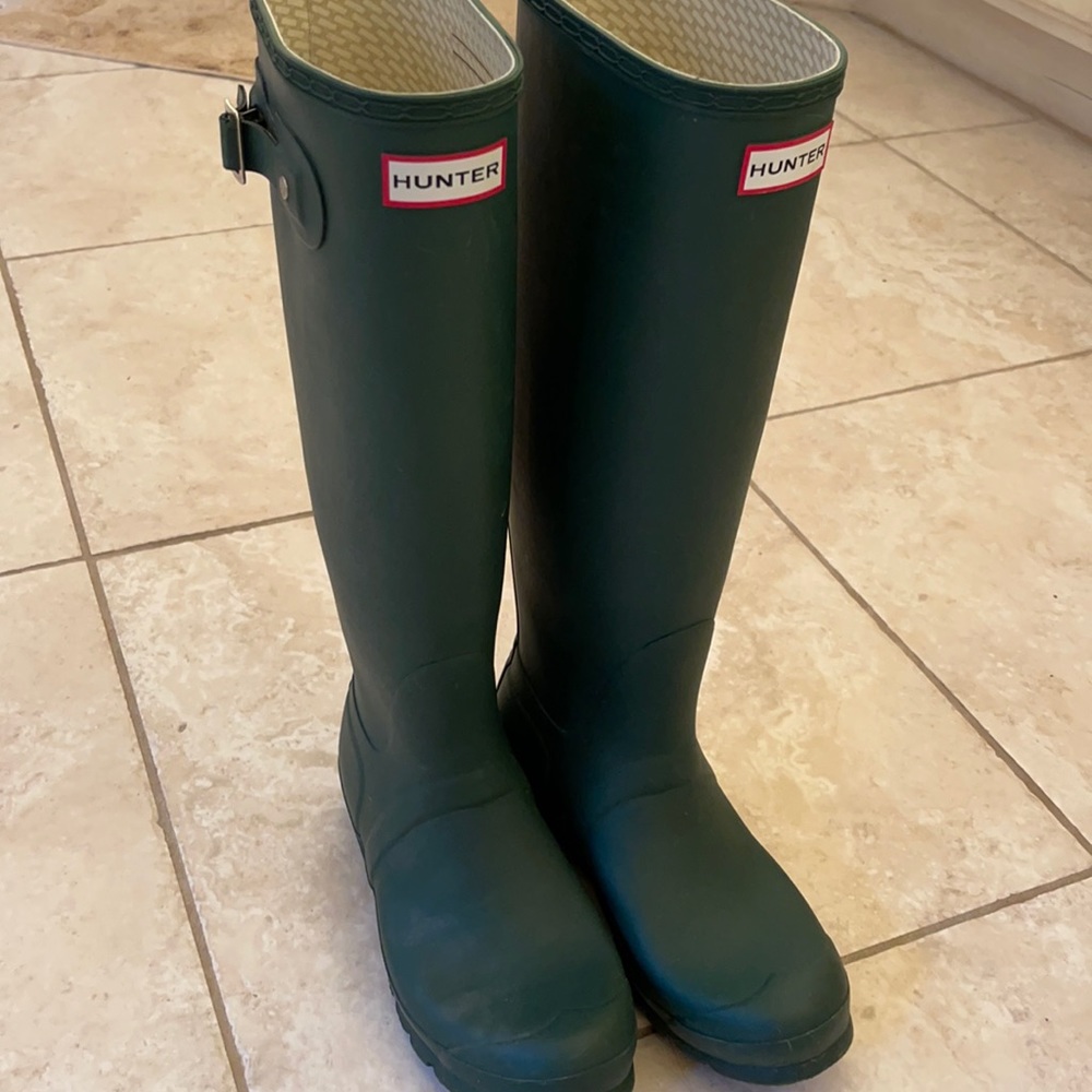 Hunter rain boots